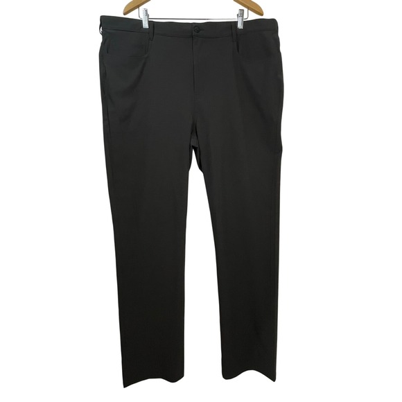 NWT Callaway Mens 44x36 Black Heather Golf Pants Lightweight Opti-Dri Stretch - Picture 1 of 12